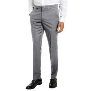 NEW Haggar Flex Comfort Performance Straight Men's Dress Pants 30x30 Gray